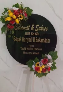 Papan Akrilik Ucapan Ulang Tahun Muaro Jambi